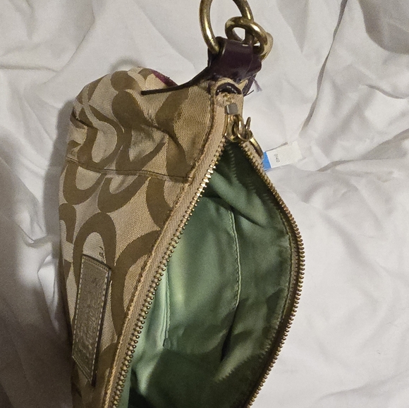 Coach Poppy Pop C CPLIQUE Groovy Shoulder Bag Multicolor Canvas Leather - Picture 9 of 12